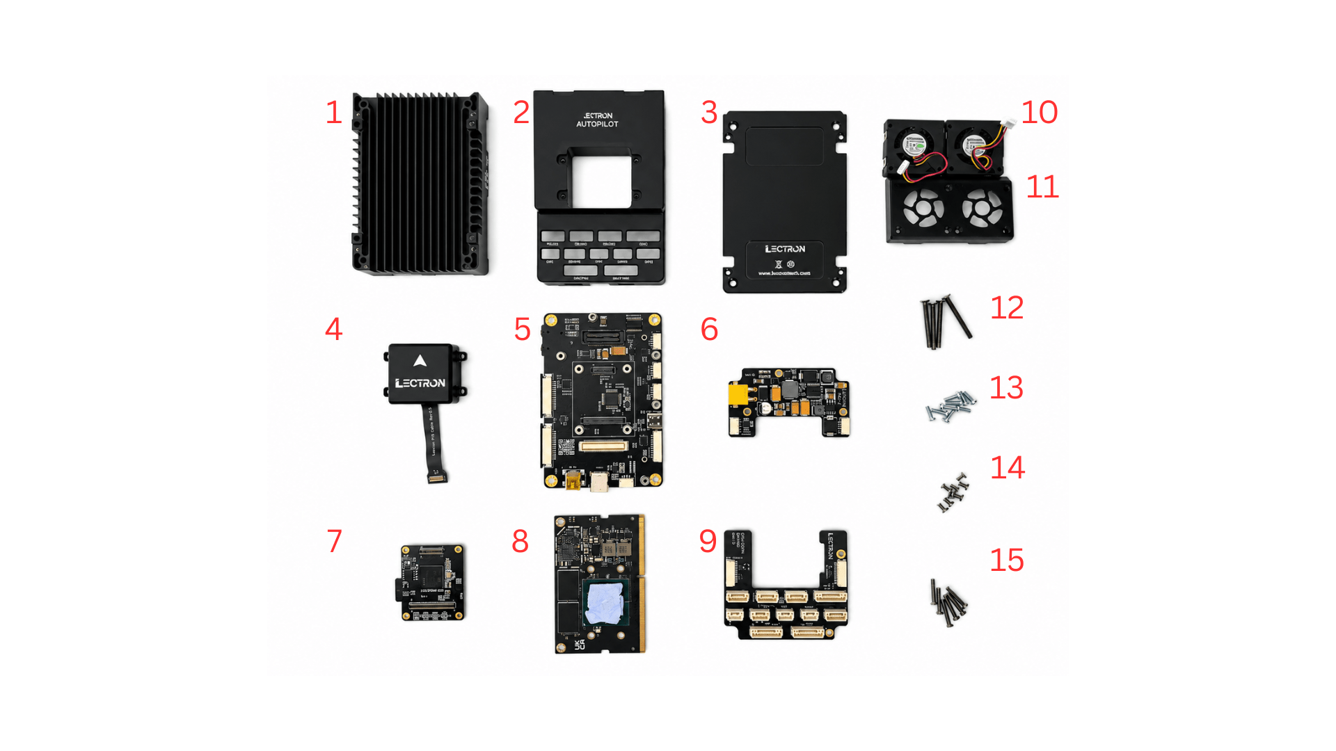 Lectron Jetson Autopilot components overview