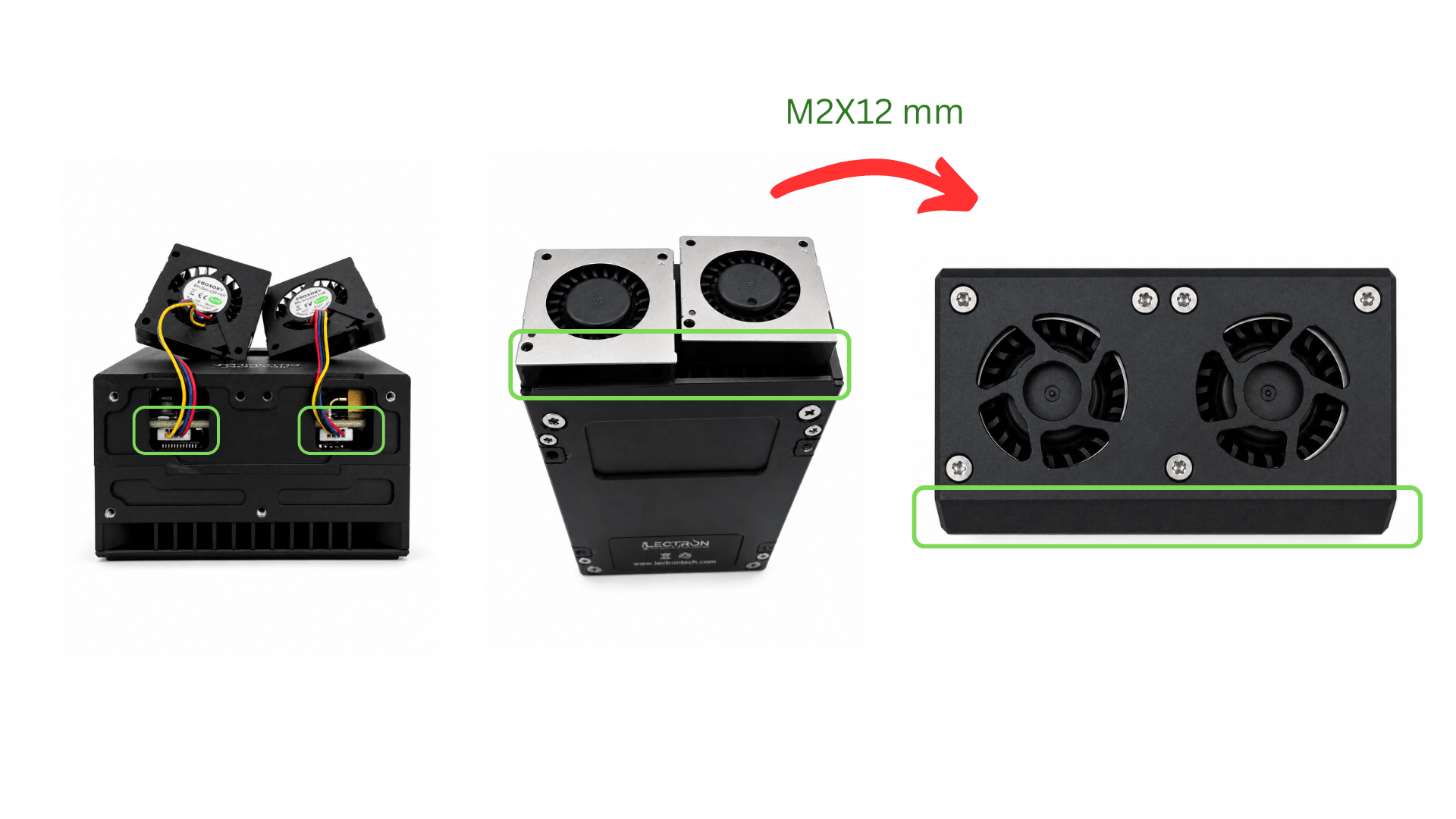 Fan installation and guard assembly