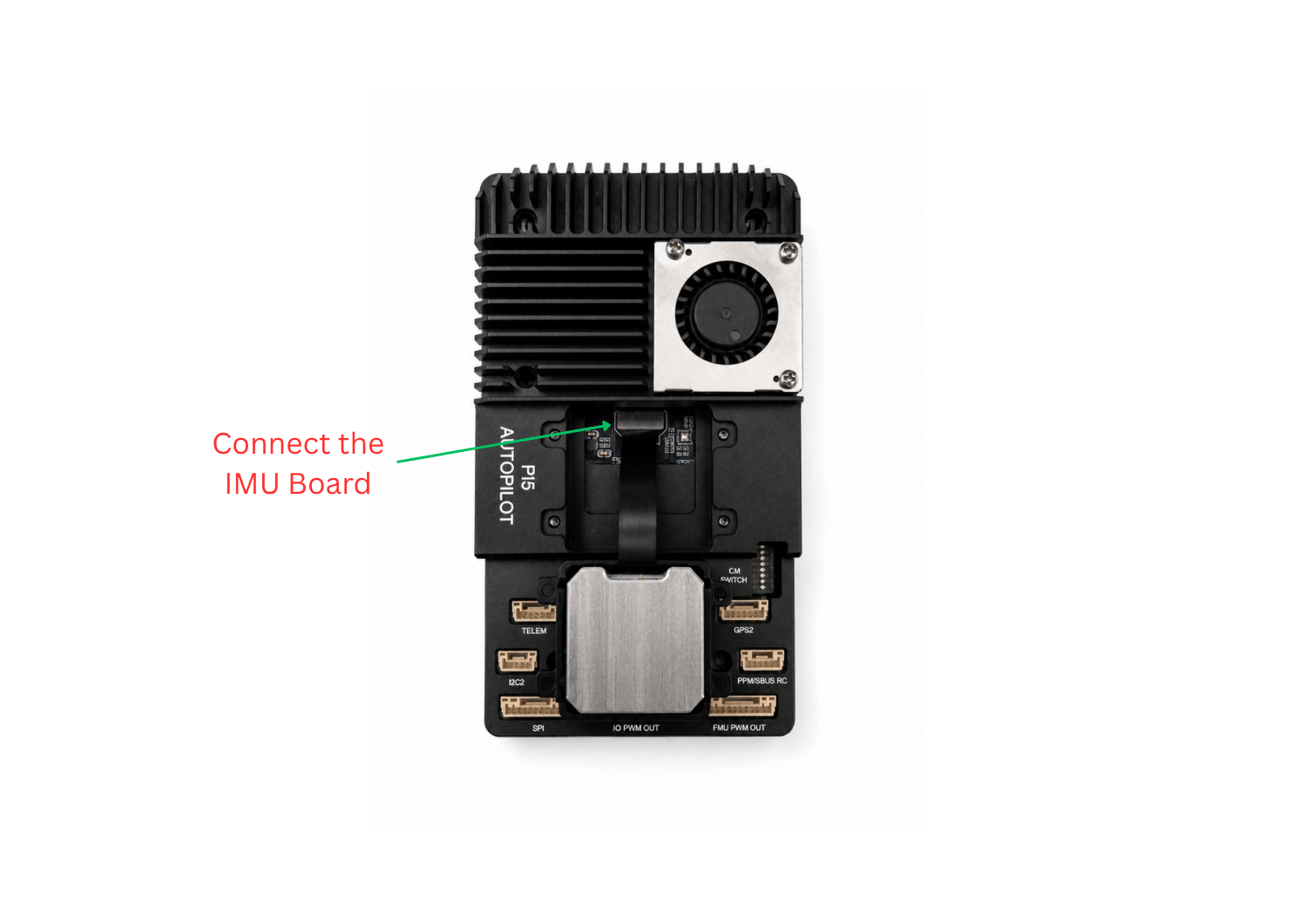 Connect the IMU board